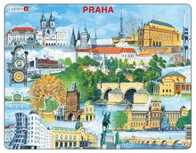 Puzzle: Puzzle Praha pohlednice