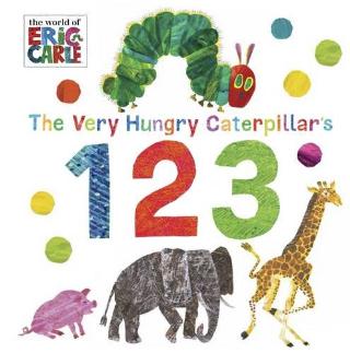 Kniha: The Very Hungry Caterpillar’s 123 - Eric Carle