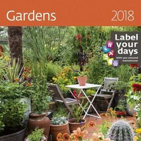Kalendár nástenný: Gardens - nástěnný kalendář 2018