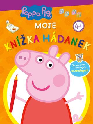 Kniha: Peppa Pig - Moje knížka hádanek - Se spoustou barevných samolepek - 1. vydanie - Kolektiv