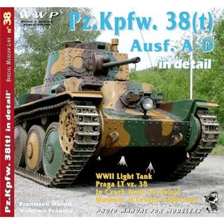 Kniha: Red 38. Pz. Kpfw. 38(t) Ausf. A-D in detail - Vladimír Francev