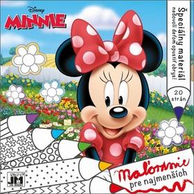 Kniha: Minnie Maľovanky pre najmenších - Špeciálny materiál nedovolí deťom opustiť obrys! - 1. vydanie - Walt Disney