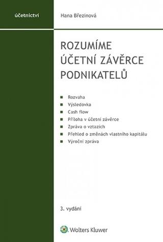 Kniha: Rozumíme účetní závěrce podnikatelů - 3. vydání - 3. vydanie - Hana Březinová