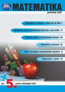 Kniha: Matematika 5 - pracovný zošit - pre 5.ročník základných škôl - Dušan Kotyra