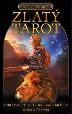 Kniha: Královský Zlatý tarot - Kniha a 78 karet - 1. vydanie - Barbara Moore