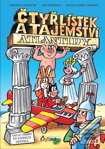 Kniha: Čtyřlístek tajemství Atlantidy - 1. vydanie - Jaroslav Němeček