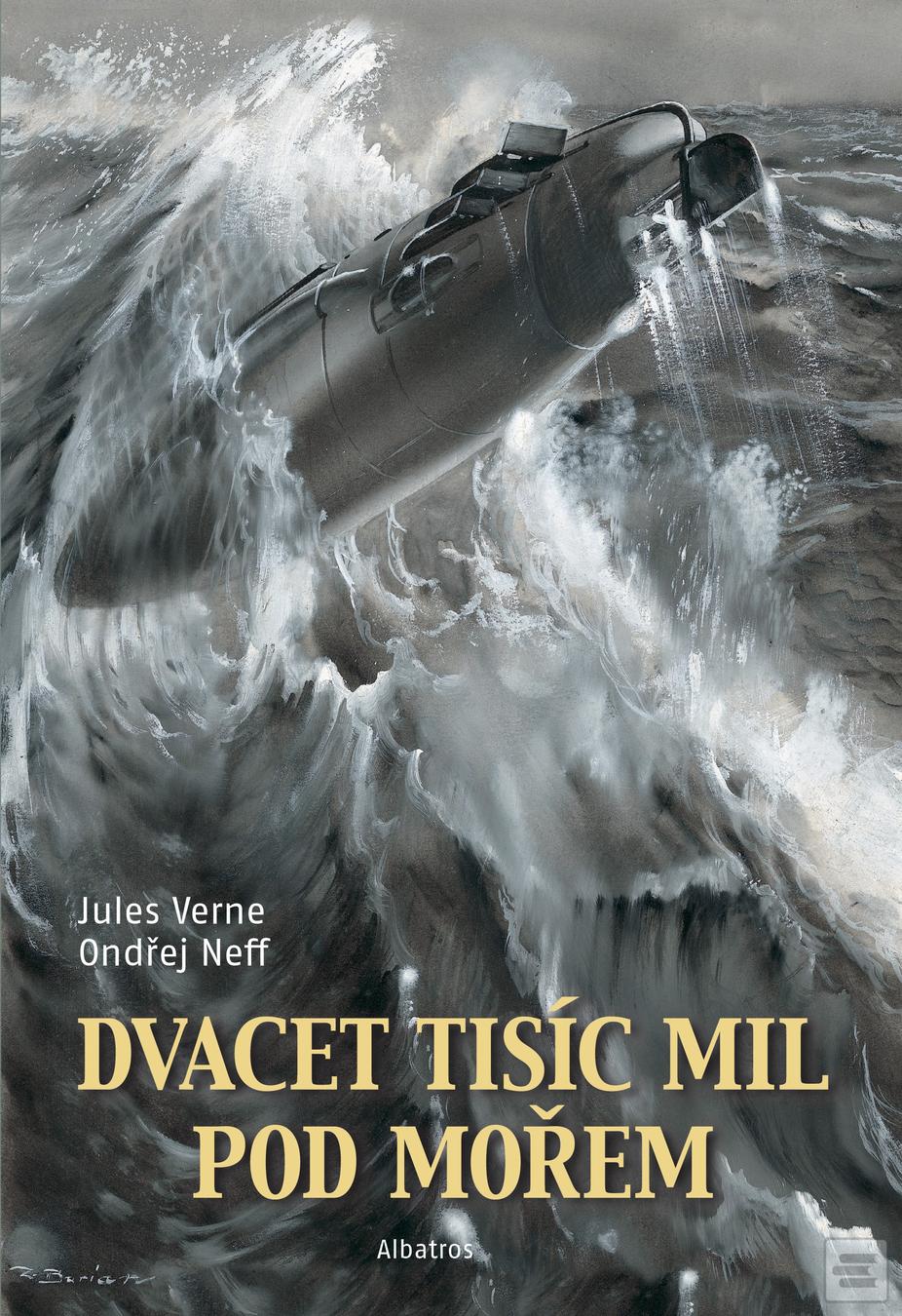 Kniha: Dvacet tisíc mil pod mořem - 2. vydanie - Jules Verne, Ondřej Neff