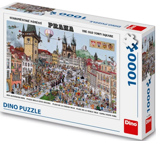 Puzzle: Puzzle Staroměstské náměstí 1000 dílků