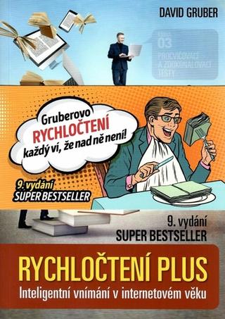 Kniha: Rychločtení plus 1-3 - Inteligentní vnímání v internetovém věku - David Gruber