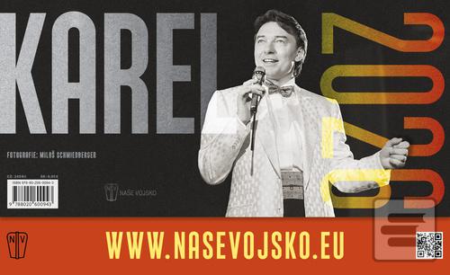 Kalendár stolný: Karel 2026 - 1. vydanie - Naše Vojsko, Miloš Schmiedberger