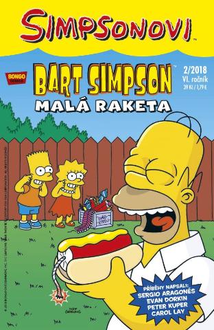 Kniha: Bart Simpson 2/2018: Malá raketa - kolektiv