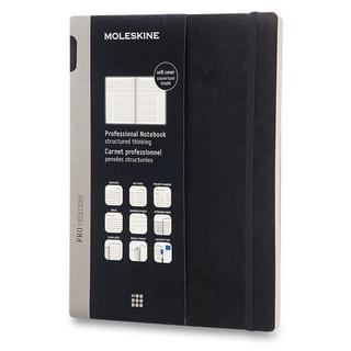 Kniha: Moleskine: Professional diář-zápisník měkký černý XL - 1. vydanie