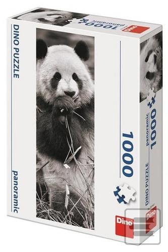 Puzzle 1000 Panda v tráv…
