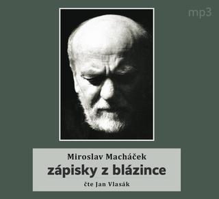 audiokniha: Zápisky z blázince - CDmp3 (Čte Jan Vlasák) - 1. vydanie - Miroslav Macháček