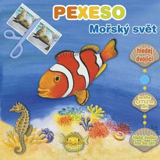 Karty: Pexeso sešitové s MAXI kartičkami Mořský svět