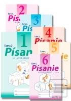 Kniha: Písanie pre 1. ročník - Súbor - 1- 6 predpisových zošitov k Šlabikáru LIPKA - 6 zošitov - J. Striežovská