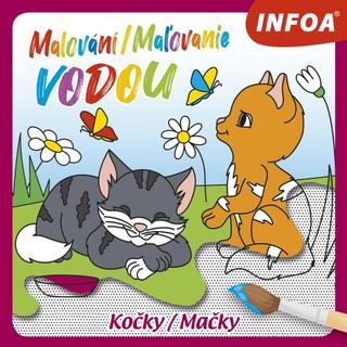 Kniha: Malování / Maľovanie vodou – Kočky - 1. vydanie