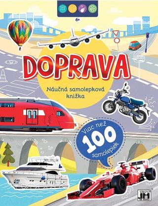 Kniha: Samolepková knižka/ Doprava