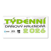 Kalendár stolný: Daňový kalendář 2026 - stolní kalendář