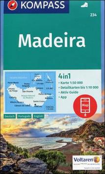 Skladaná mapa: Madeira 234 NKOM 1:50T
