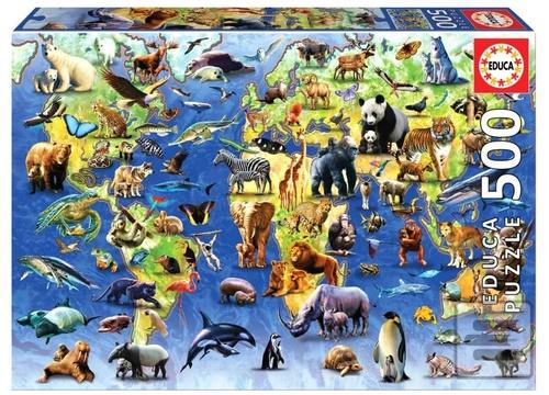 Puzzle 100 ohrožených dr…