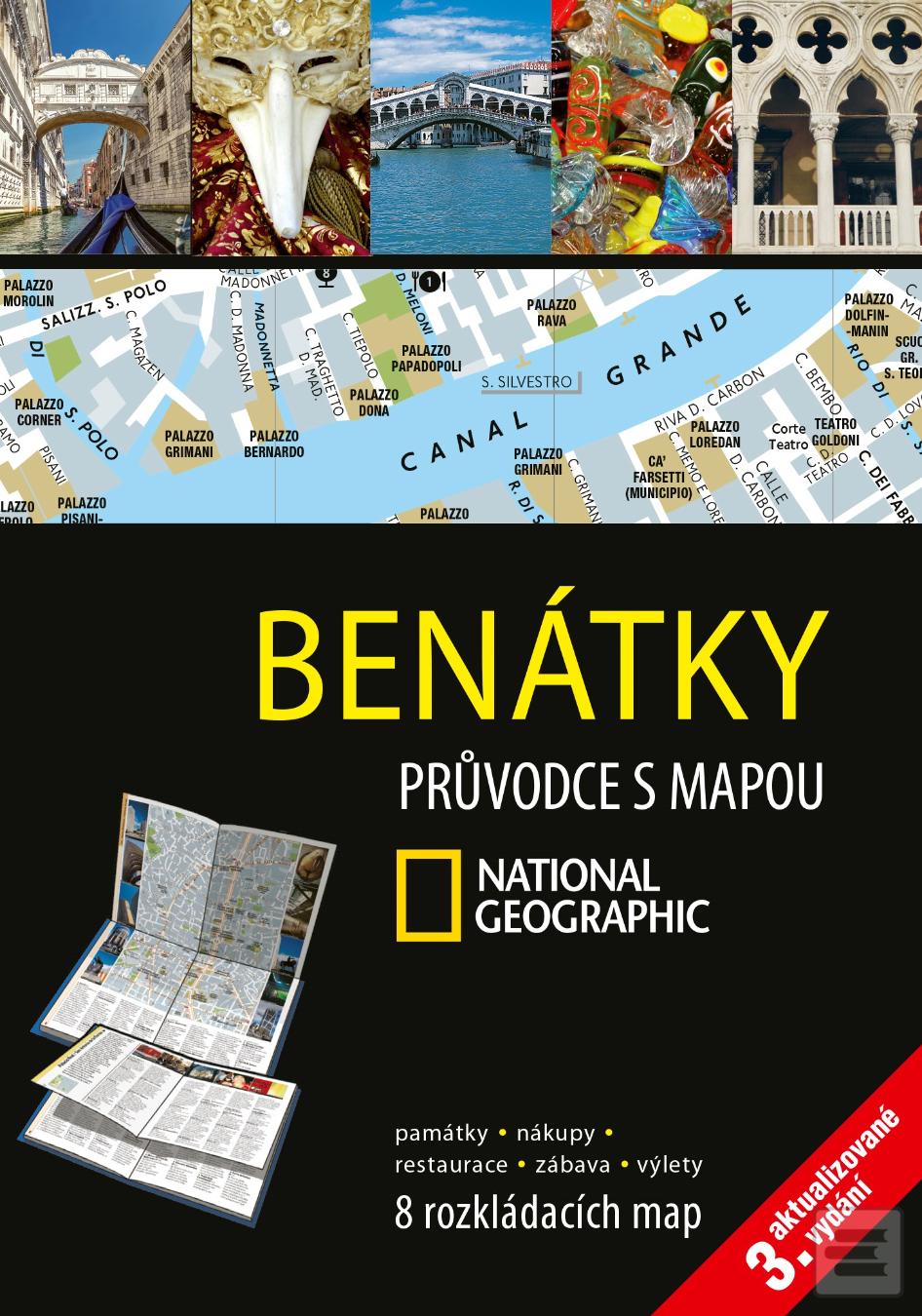 Kniha: Benátky - Průvodce s mapou NG - 3. vydanie - kolektiv