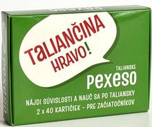 Karty: Talianske pexeso - Taliančina Hravo