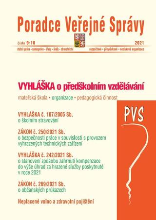 Kniha: PVS 9-10/2021 - 1. vydanie