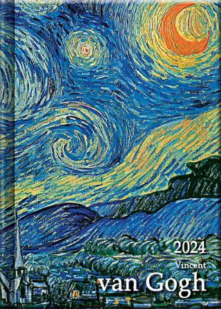 Knižný diár: Praktik denní diář cz/sk Van Gogh