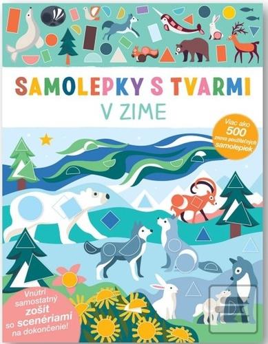 Samolepky s tvarmi V zim…