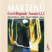Kniha: Martinů Bohuslav:  Czech Rhapsody Sonatas No.1,2,3 - CD - Bohuslav Martinů