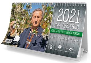 Doplnk. tovar: Rok v záhrade 2021 - stolový kalendár - stolový kalendár - 1. vydanie - Ivan Hričovský, Boris Horák
