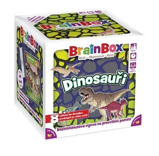 Karty: BrainBox Dinosauři - Desetiminutová výzva na procvičení paměti