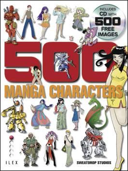 Kniha: 500 Manga Characters