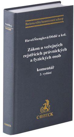 Kniha: Zákon o veřejných rejstřících právnických a fyzických osob. Komentář (2. vydání) - Bohumil Havel, Jan Dědič