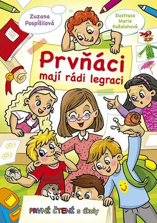 Kniha: Prvňáci mají rádi legraci - První čtení s úkoly - První čtení s úkoly - 1. vydanie - Zuzana Pospíšilová