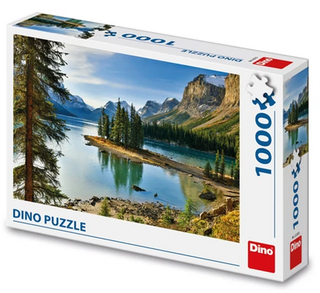 Puzzle: Puzzle Jezero Maligne 1000 dílků