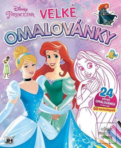 Velké omalovánky Princez…