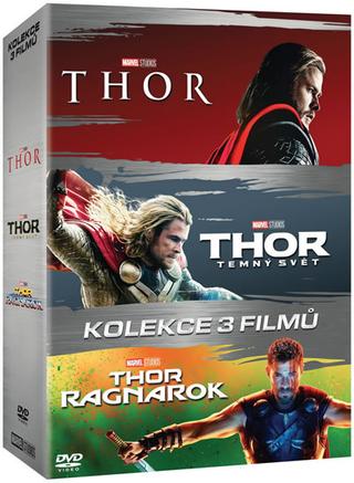 DVD: Thor kolekce 1-3 3DVD - 1. vydanie
