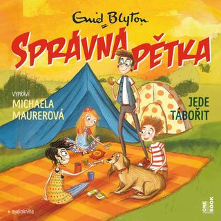 audiokniha: Správná pětka jede tábořit - CDmp3 (Čte Michaela Maurerová) - 1. vydanie - Enid Blytonová