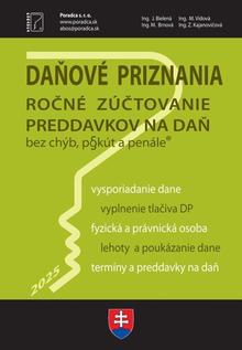 Kniha: Daňové priznania FO a PO za rok 2025 - J. Bielená; Miroslava Brnová; Z. Kajanovičová