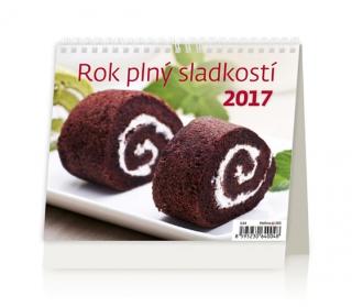 Doplnk. tovar: Kalendář stolní 2017 - MiniMax/Rok plný sladkostí - 1. vydanie