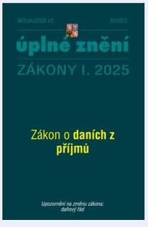 Kniha: Aktualizace I/2 2025 - Daně z příjmů - 1. vydanie