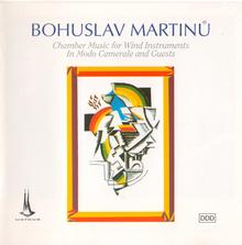 Kniha: Martinů Bohuslav:  Chamber Music For Wind Instruments - CD - Bohuslav Martinů