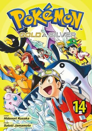 Kniha: Pokémon 14 - Gold a Silver - 1. vydanie - Hidenori Kusaka