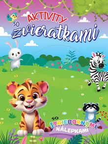 Doplnk. tovar: Aktivity s zvieratkami - so striebornými nálepkami