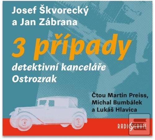 3 případy detektivní kan… (Josef Škvorecký; Jan Zábrana)