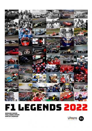 Doplnk. tovar: F1 LEGENDS 2022 - nástenný kalendár - 1. vydanie - Martin Trenkler, Paul-Henri Cahier