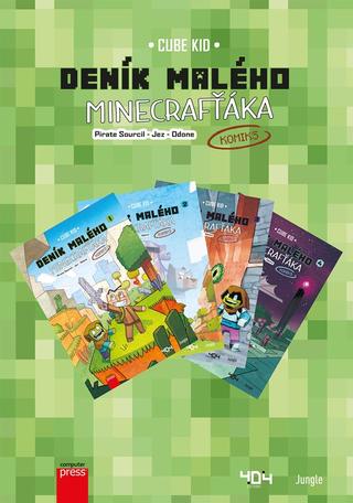 Kniha: Deník malého Minecrafťáka: komiks komplet 1 - Komplet 1 - 2. vydanie - Cube Kid