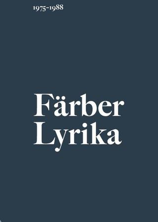 Kniha: Lyrika - 1. vydanie - Vratislav Färber
